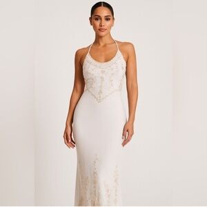 Bad girls white special occasion wedding prom dress by bahiye fashion
